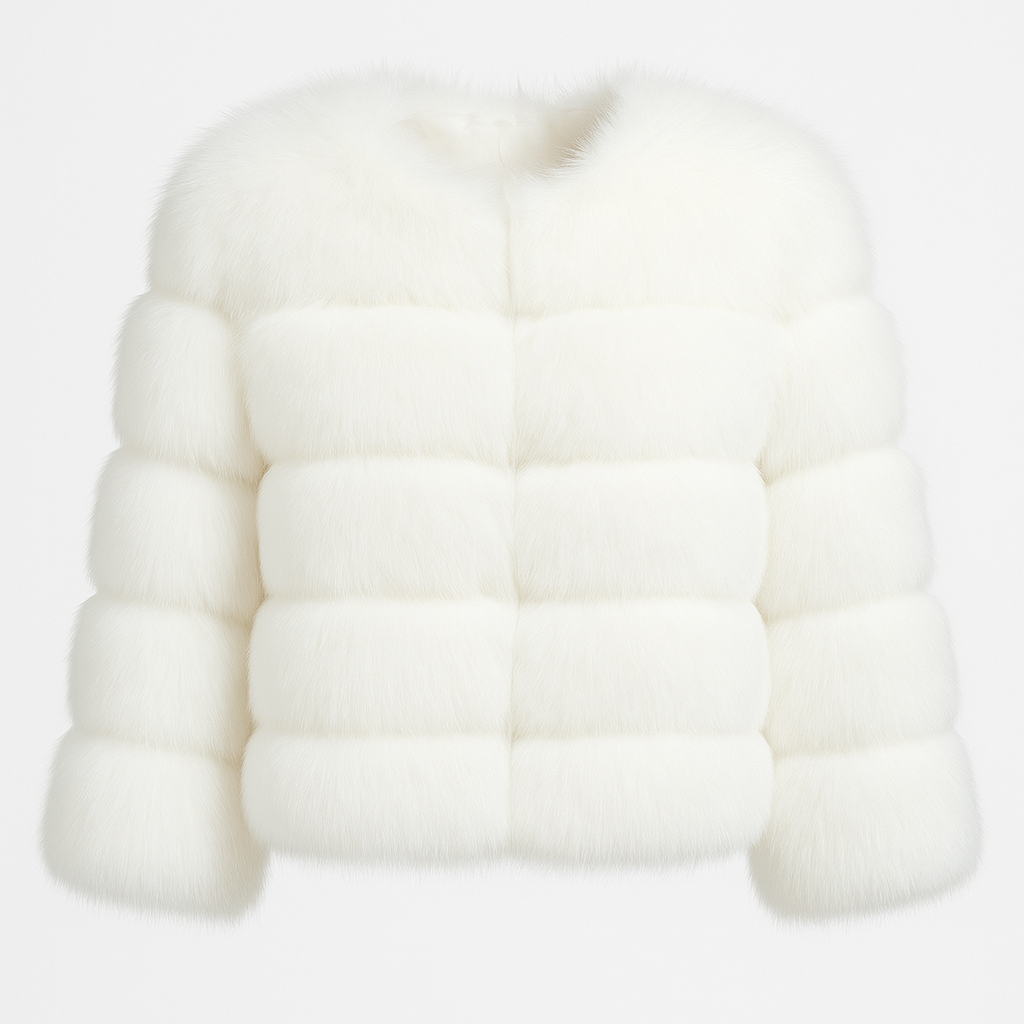 Manteau en Fourrure de Laine — Maison Furrella