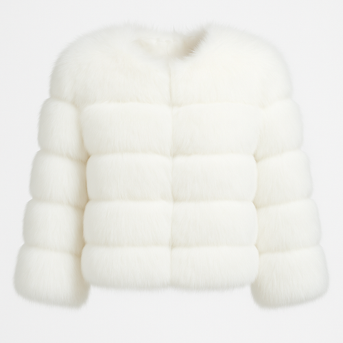 Manteau en Fourrure de Laine — Maison Furrella