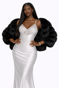 Robe soirée satin – Maison Furella