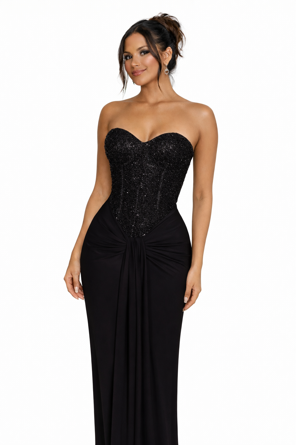 Robe soirée croisée - Maison Furrella